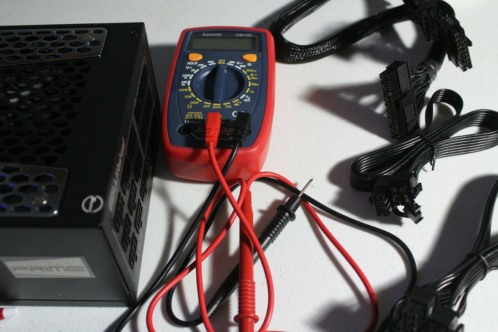 First step in making full custom psu cables, getting a multimeter to find out the PSU cable pinouts.