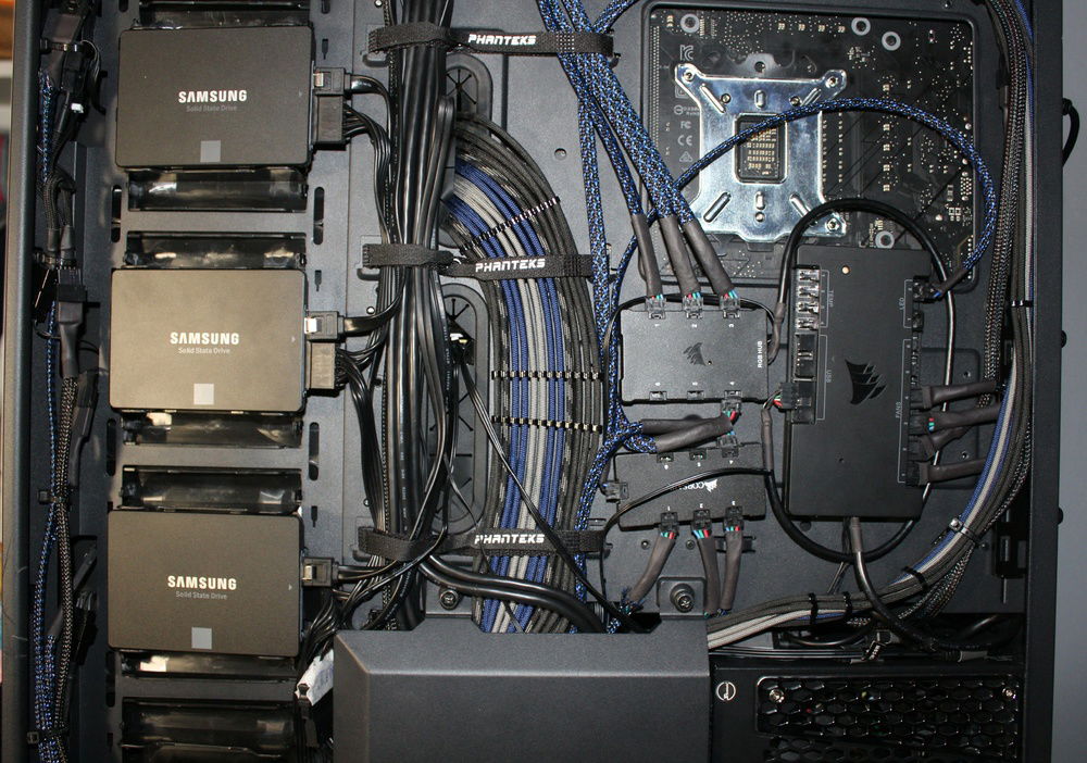(Archived) Initial cable management. the Commander Pro and the RGB hub are gone in favor for a Commander Core XT for a more clean look.