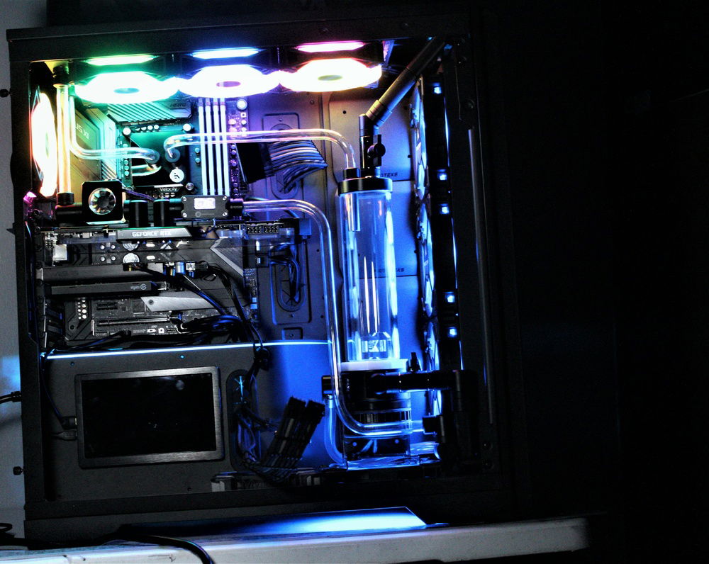 (Old Design) Preparing system for flushing and leak testing.