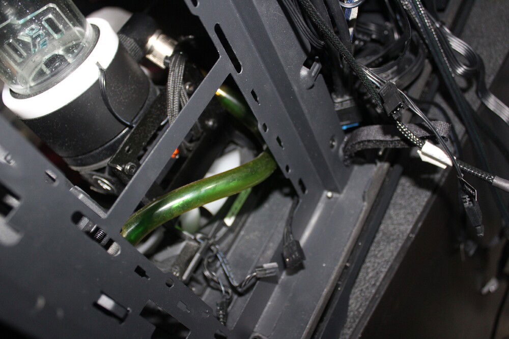 This was the only run in my old loop design. It leached a lot of plasticizer in my loop. This was one of the reason for me to disassemble everything, clean it, and change it all.