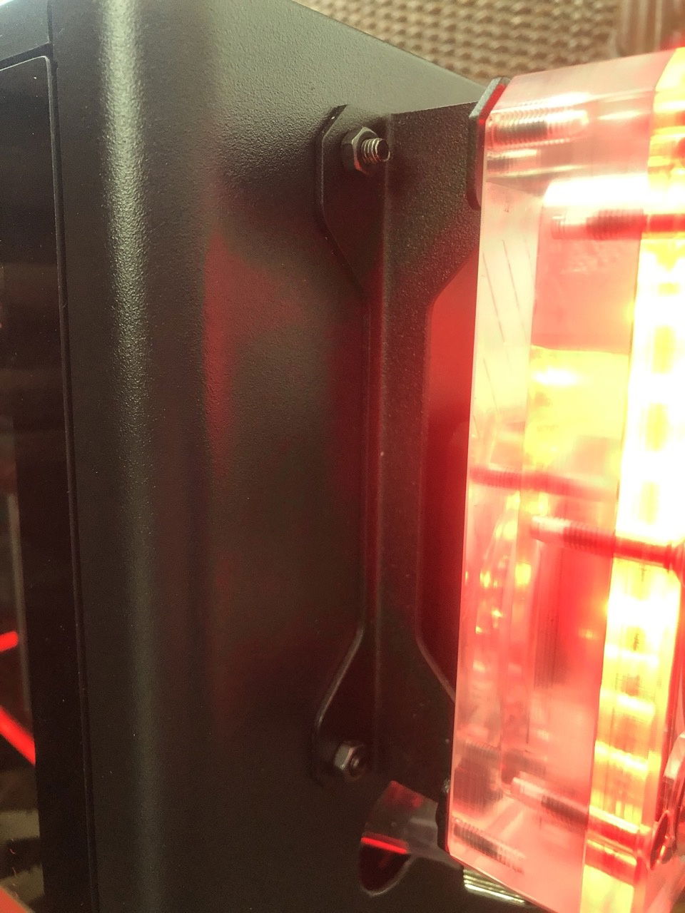 Pump/res combo mount