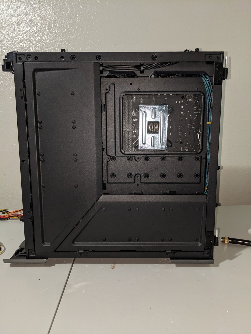 nice and tidy out back