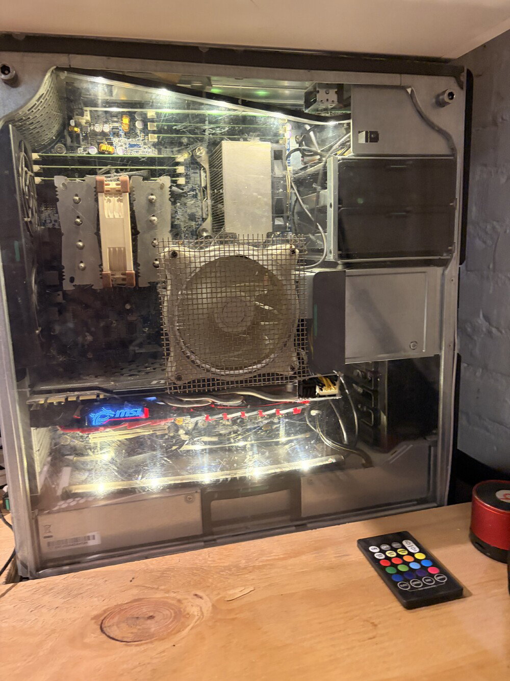 Well its still alive.. i will swap out the 1070 for the RX480