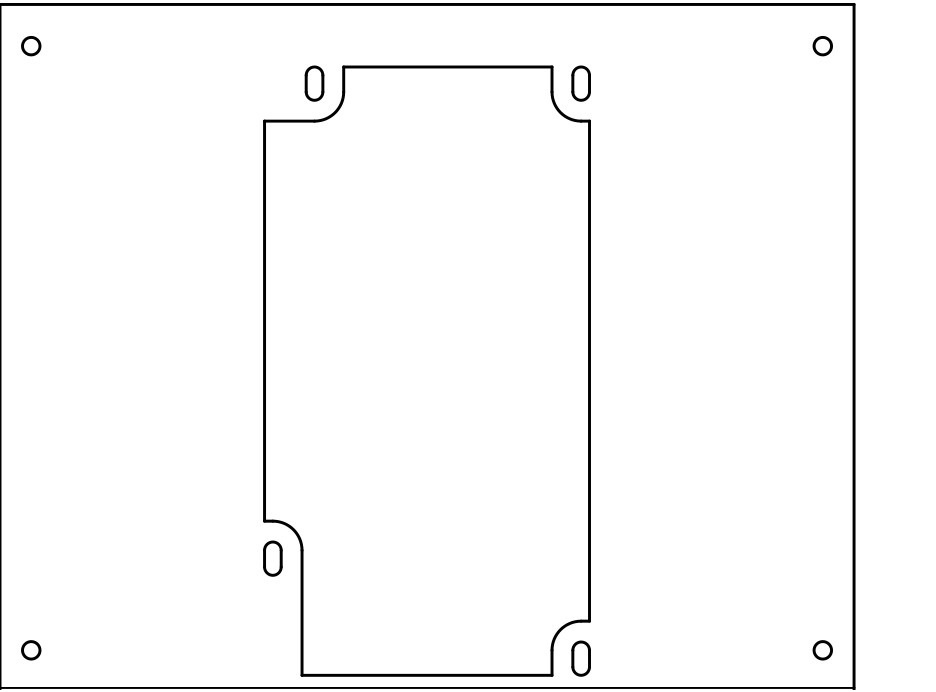 Case custom made psu panel