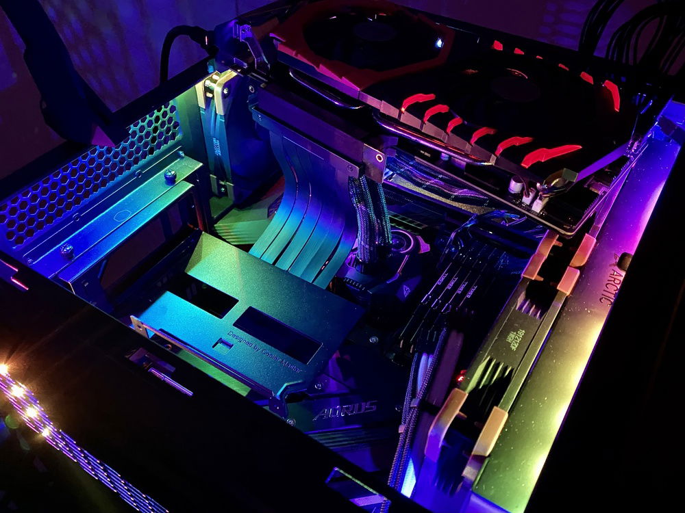 Got impatient and temp installed my 1070 lol