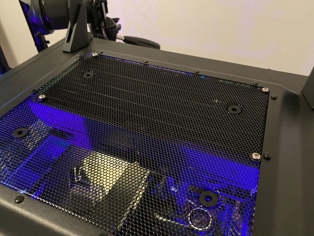 Had to poke some new holes in the top grate but it worked out.