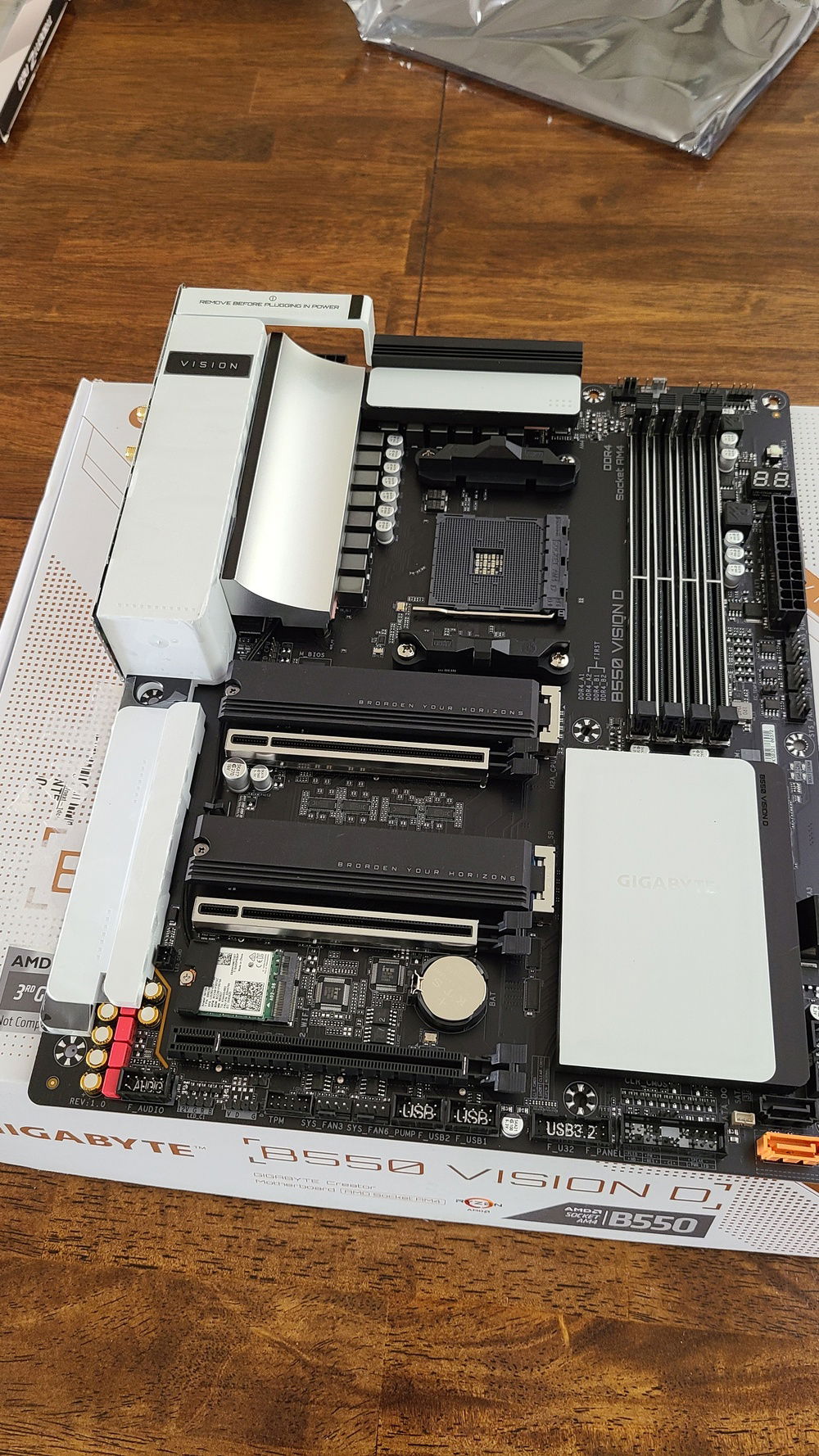 Clean AF motherboard