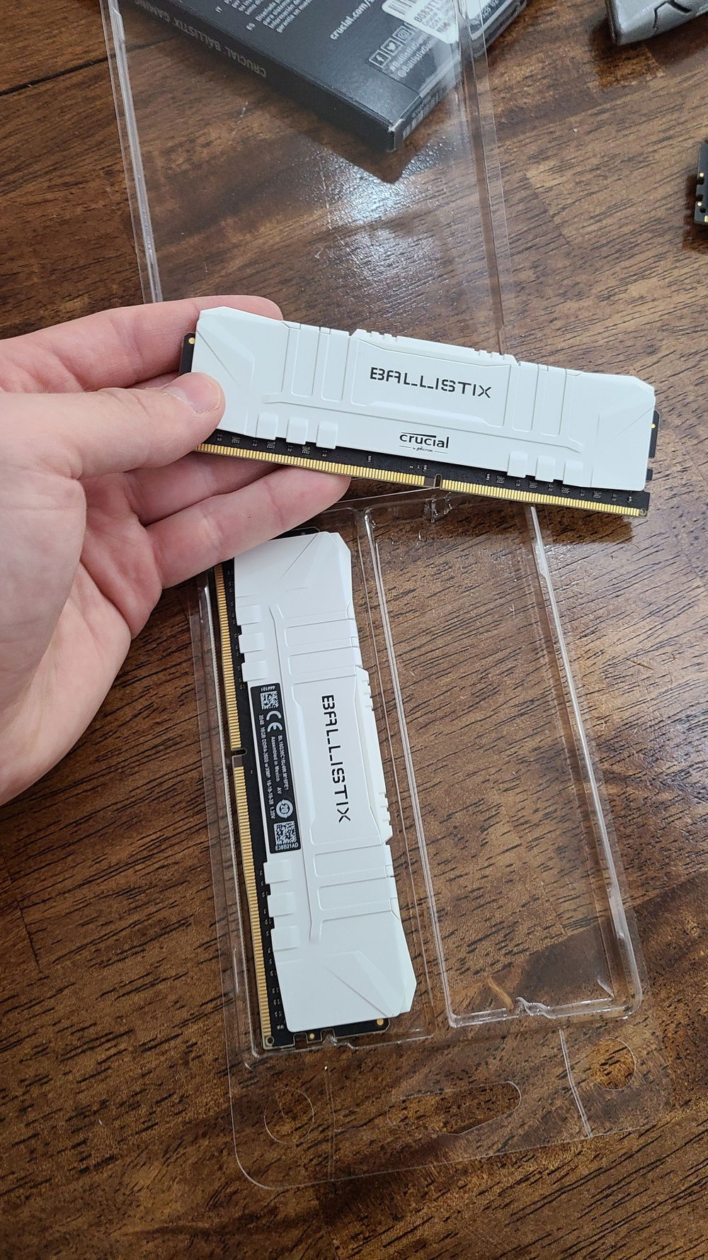 This will fit the theme of the build more. I will returnt the trident z ram later