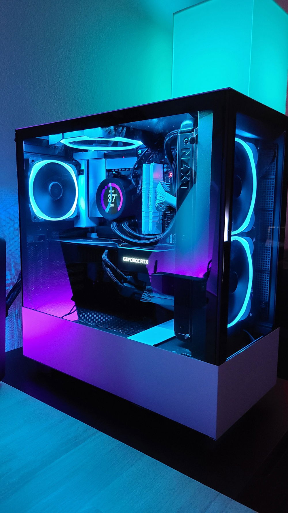 Prototype is up and running1. V.07 build. I have 3 pieces left to add, waiting for the cablemod 12 pin to release and then order/then show up! Turns out it was a BIOS issue, so I can put them RAM back in that I wanted to use originally.