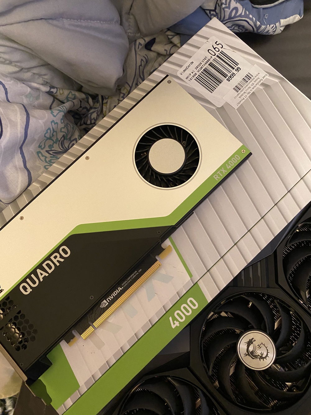 this will be the GPU just got it today