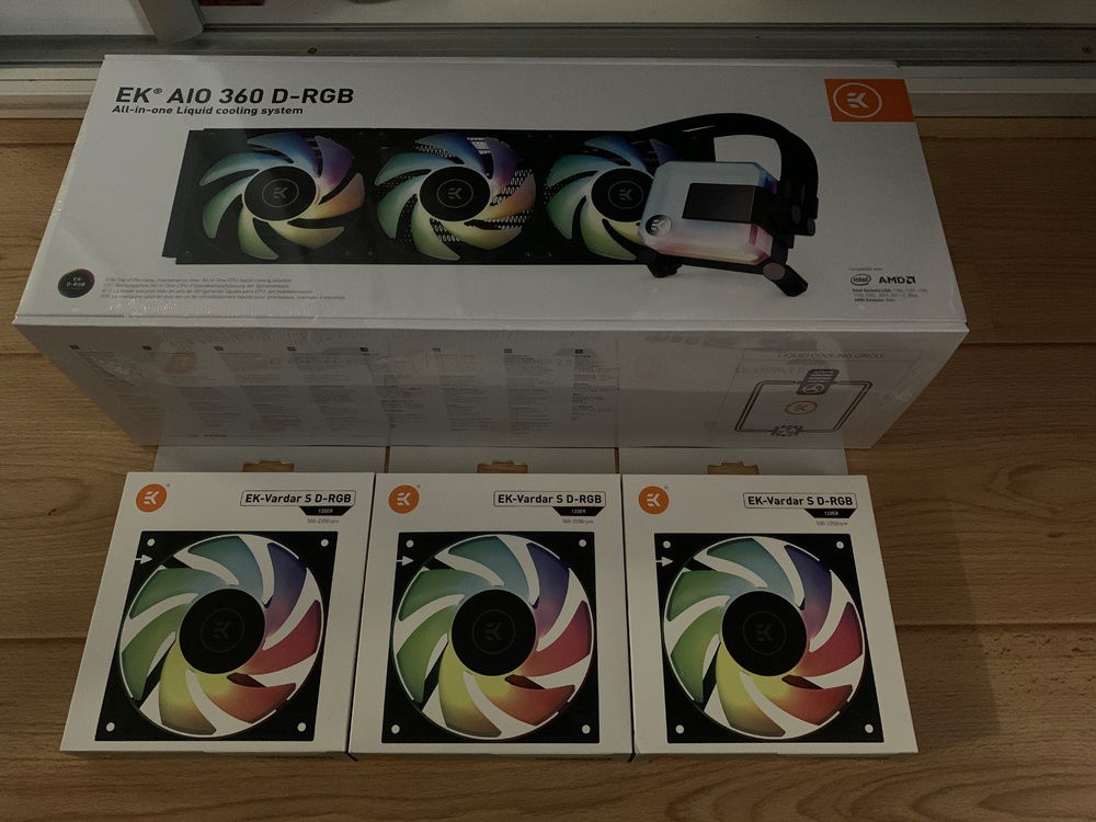 AiO+case fans bundle