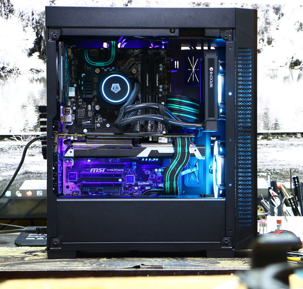 Decided to change to an S-Curve, the straight run looked a little too long.