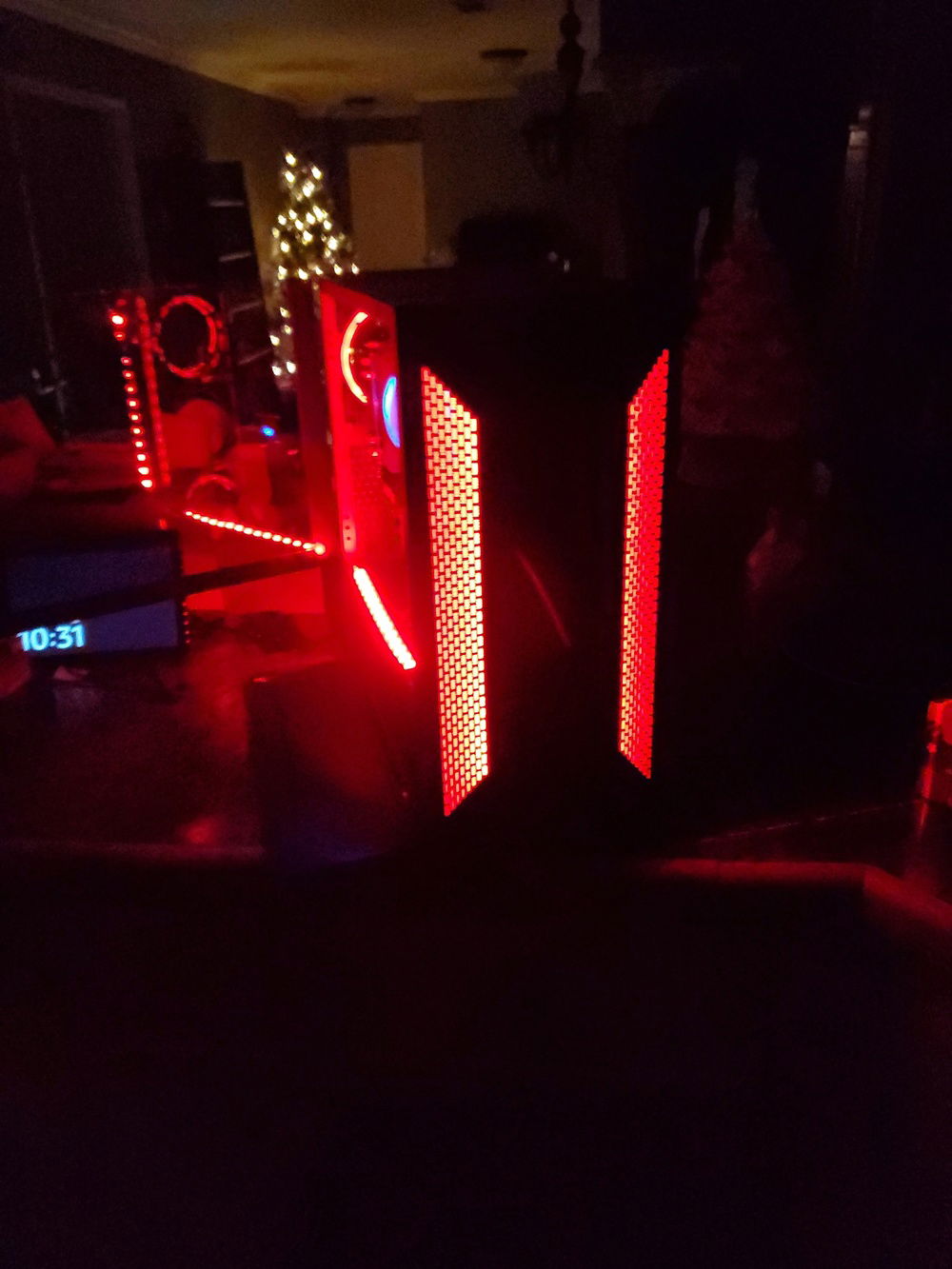 Listening for sound or other problems