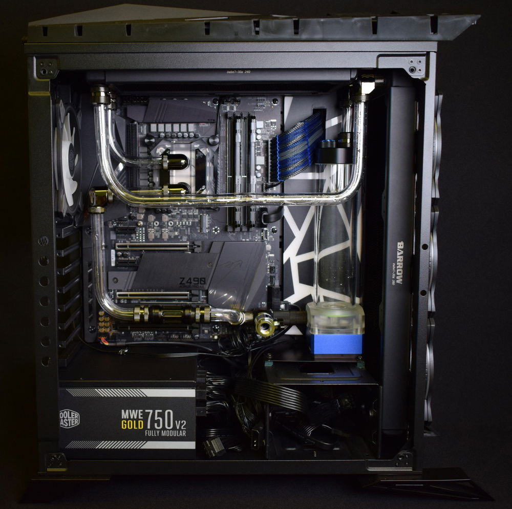 Hard tubing lines ready!