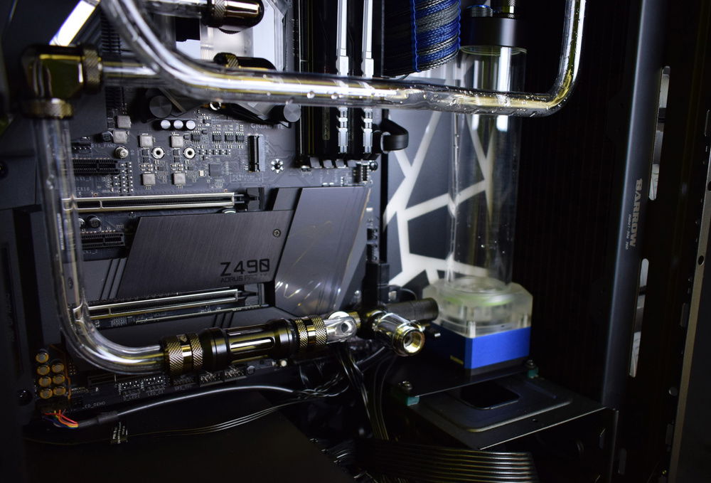 Hard tubing lines ready!