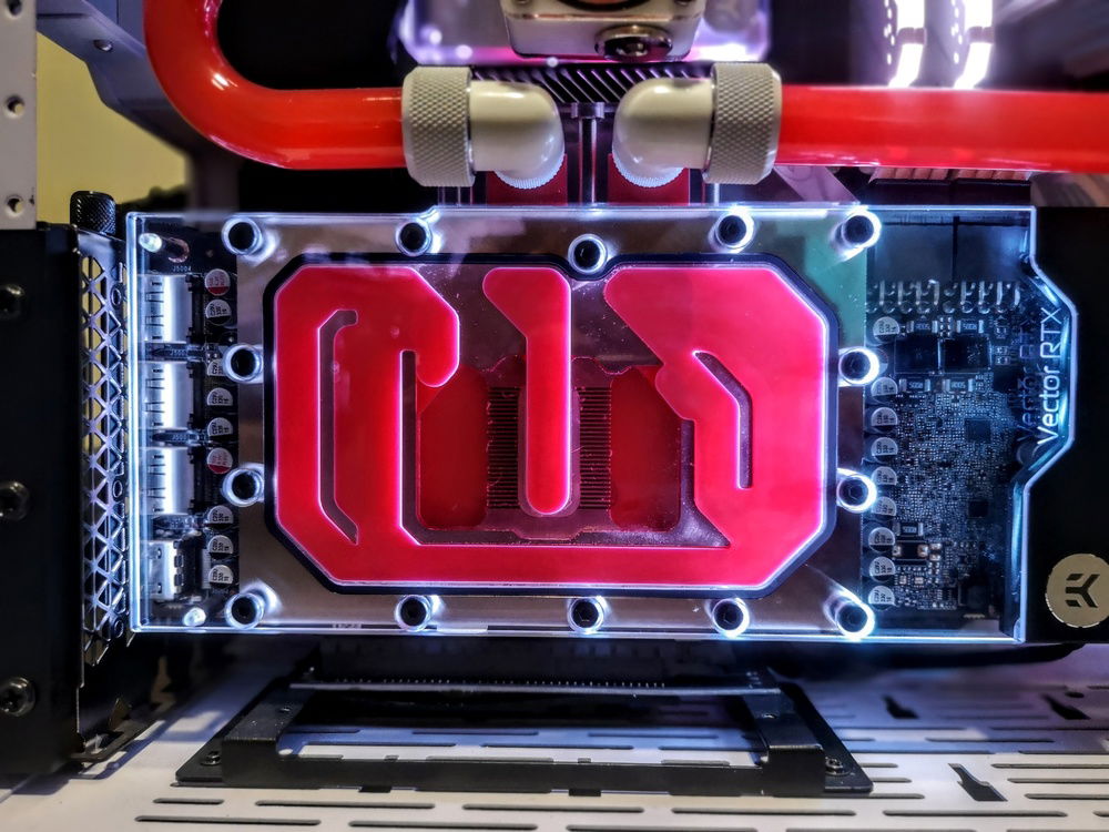 EK Vector Trinity WB + Bakcplate (black)