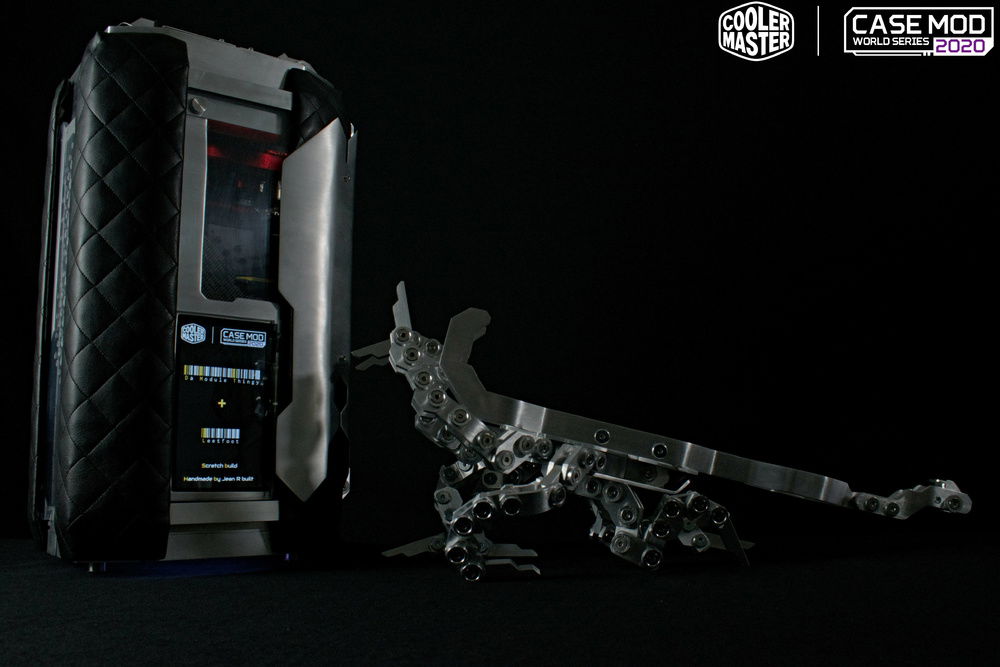 General View of the Duo Da Module Thingy + Leetfoot | 7" Touchscreen side