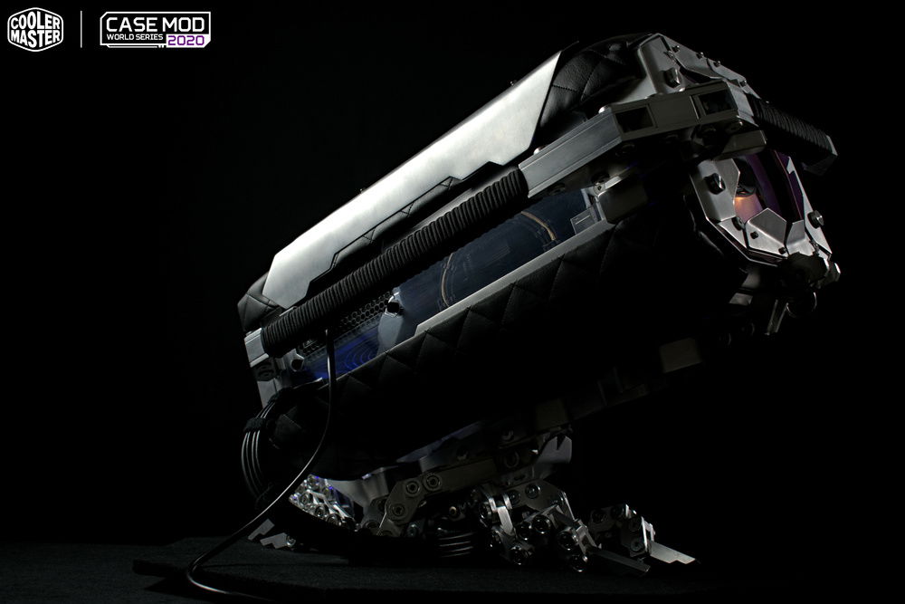 General View of the Duo Da Module Thingy + Leetfoot | 3/4 view Top Fan-PSU