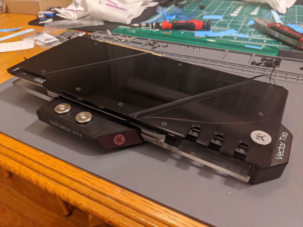 Backplate installed!