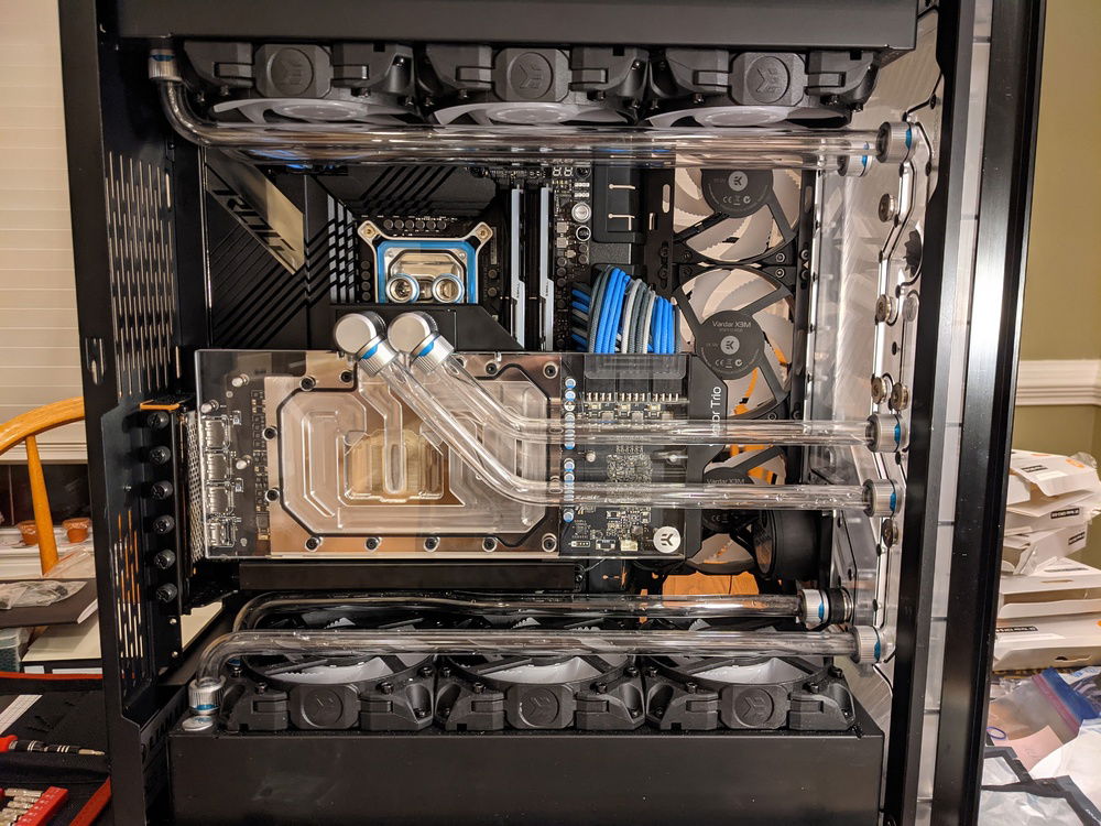 6 tubes down, 2 to go!