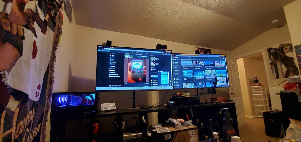 2 55" TCL roku TV's left is the 55R636 6series right is the 55S535 5 Series.