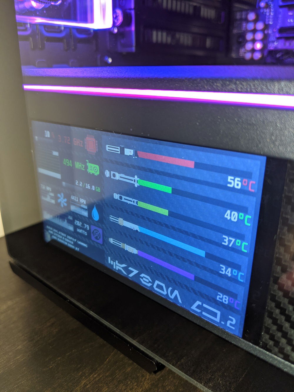 Small usb powered display