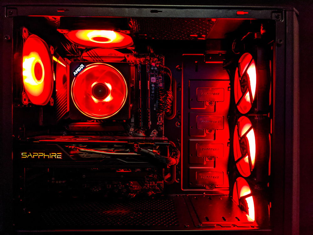 Gotta be a red rig when you're packing ALL AMD.