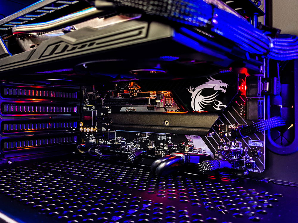 It's a shame the GPU gets in the way when the motherboard is this 😍