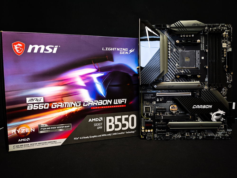 The MSI B550 Gaming Carbon is 🔥🔥🔥🔥🔥