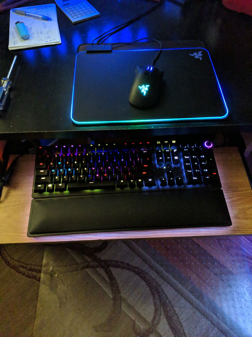 Razor Huntsman keyboard and mouse