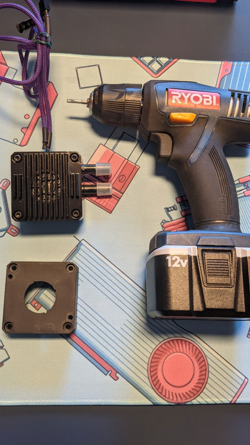 Had to bust out the big gun just to put on a heatsink :\