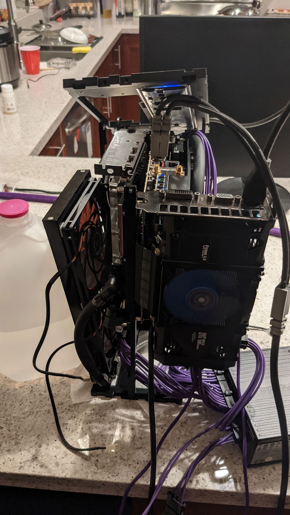 Obviously, that was a joke. Had to bust out old reliable 550ti to flash bios again :(