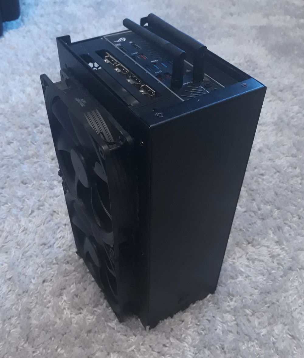 Front and the gpu side view
