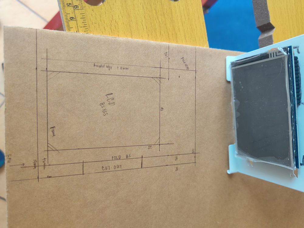 This was the 3rd attempt. (Which still failed - this time due to over heating the acrylic trying to correct a wrong measurement.)