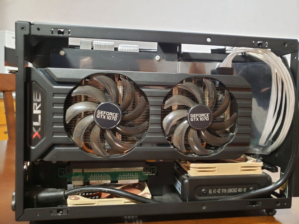 Inner components from GPU Side View