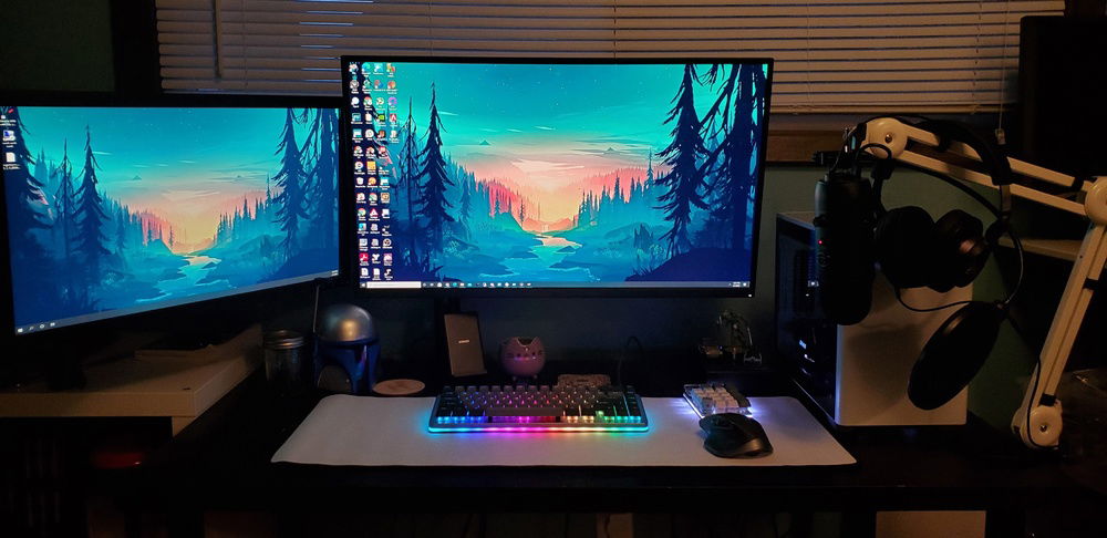 My set up. Showing the Drop ALT which has been replaced by the KBD75V2