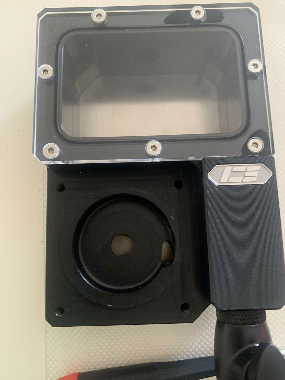 After Cleaning, used microfiber cloth to clean.