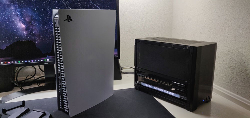 Size comparison with PS5 ;)