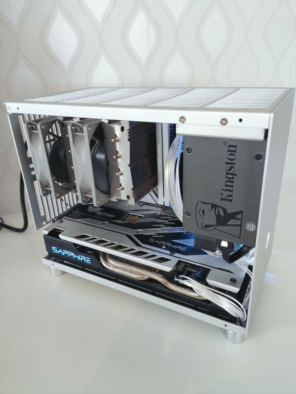 Finished in all its budget glory