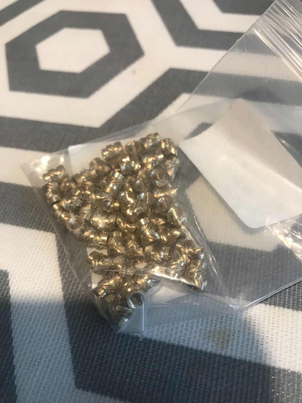 Some screw nut thing arrived yesterday for the on going project of HMW