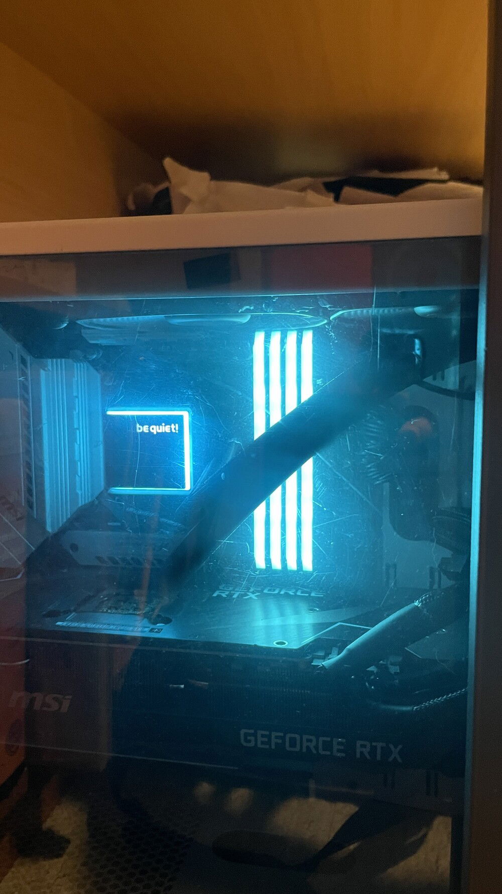 Tower with new 240 silent loop installed