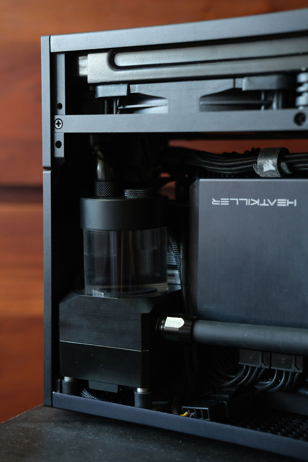 Barrow DDC Integral pump block with EK DDC 3.2 PWM.