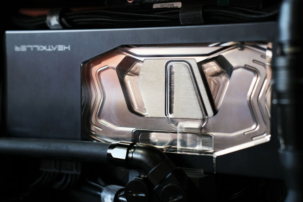 Close up of the Heatkiller V.