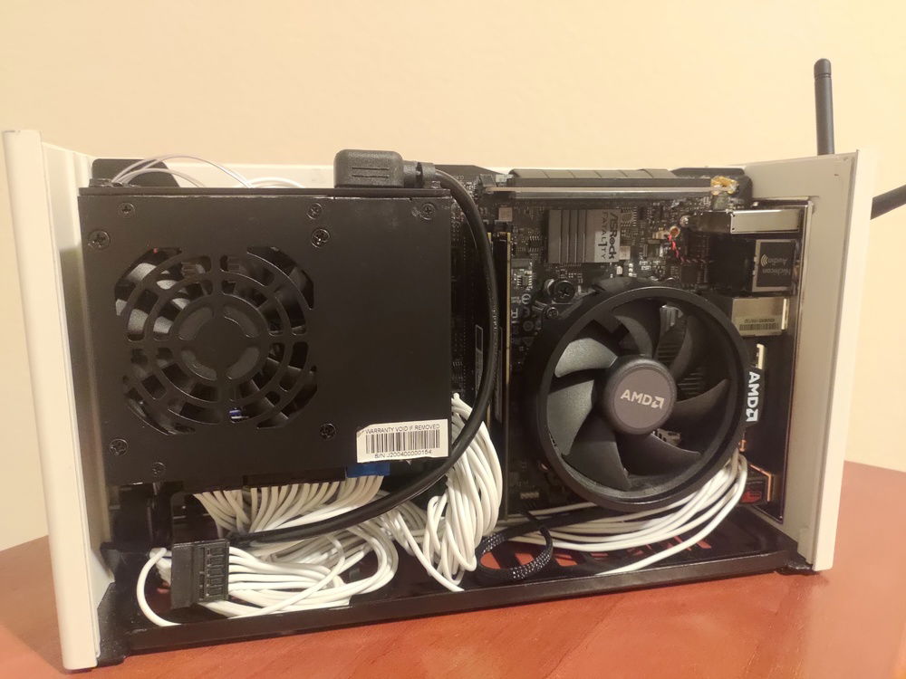 I highly recommend silicone cables to anyone looking to go SFF