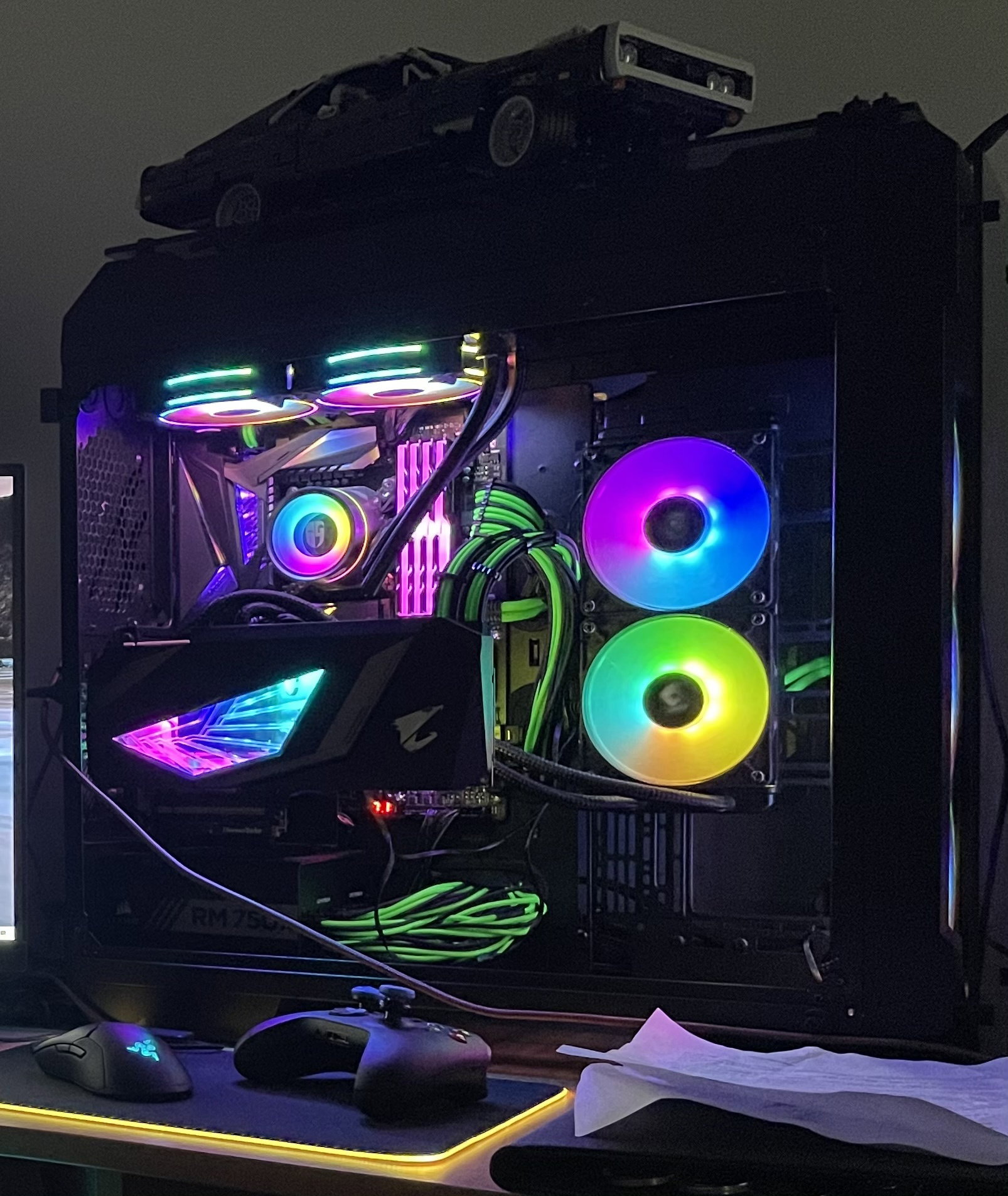 Custom Creation Rig Industrial 2080ti gaming/content creation rig » builds.gg