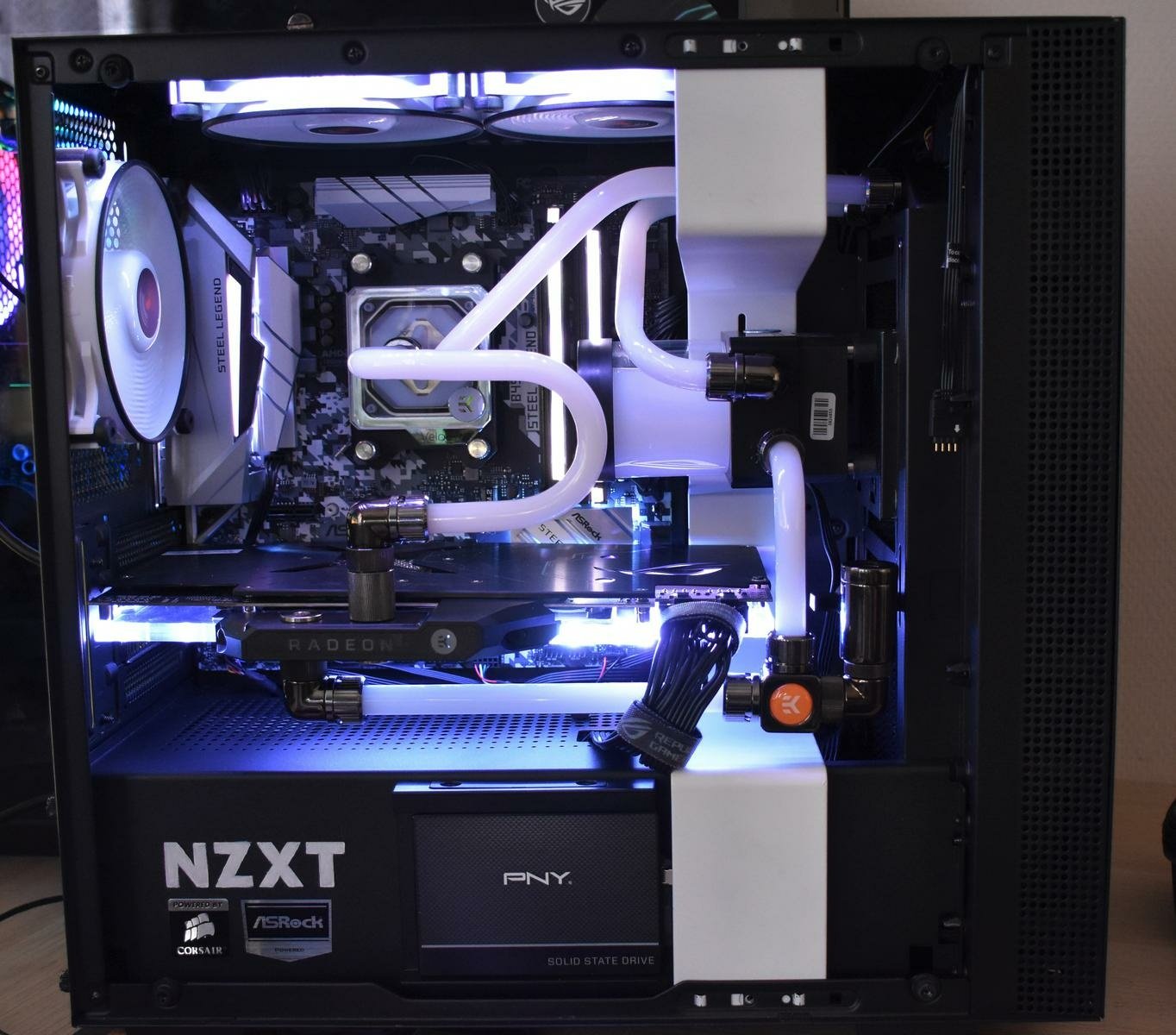 SnowDeath Micro ATX BUILD Watercooled » builds.gg