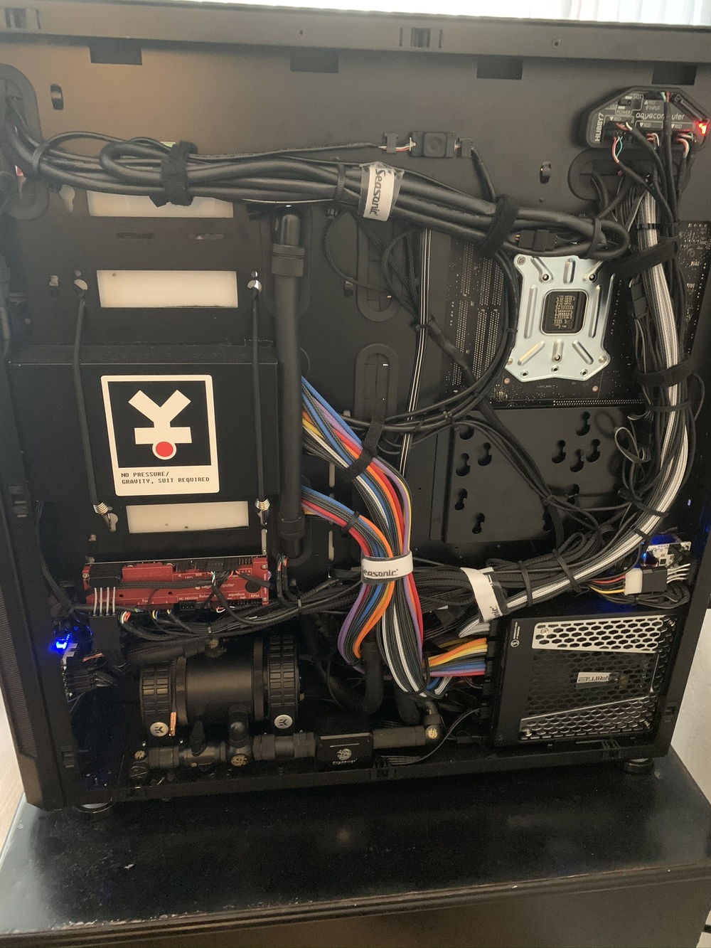 Backview, not perfect but functional for maintenance