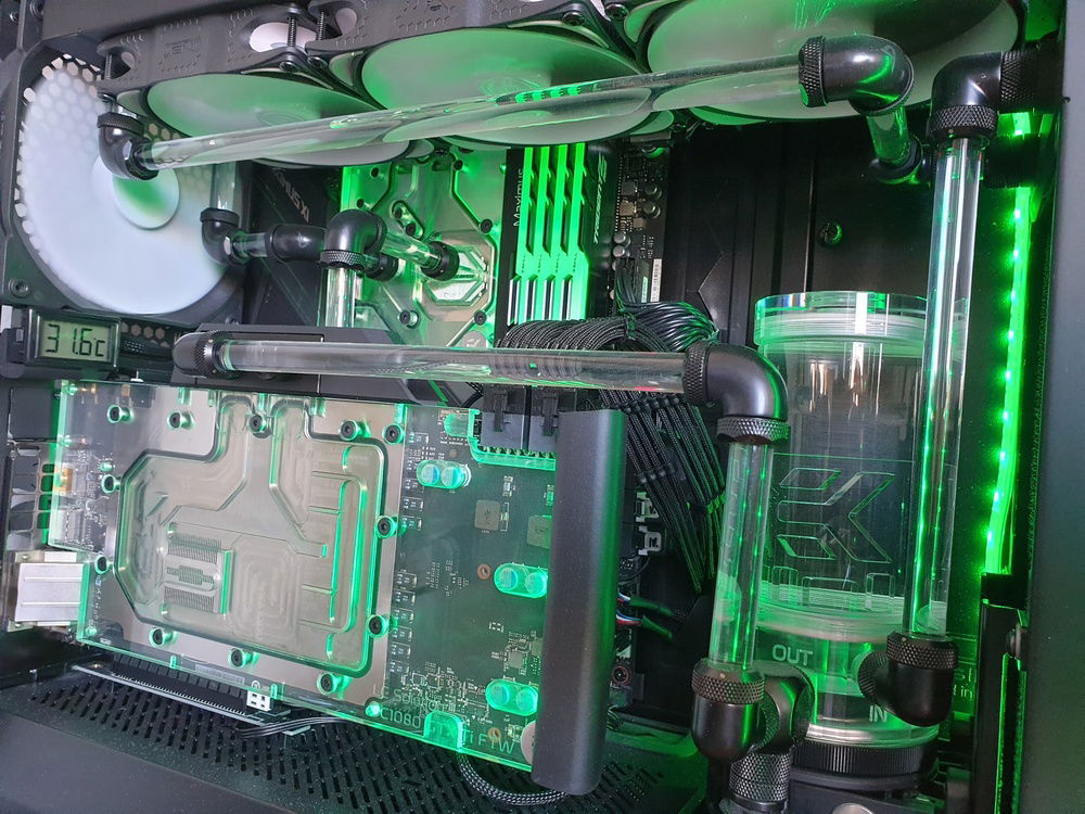 Green under pressure :)