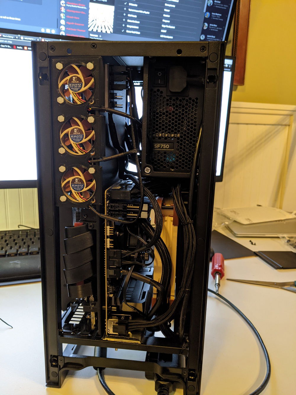 Just built, pre-cable management