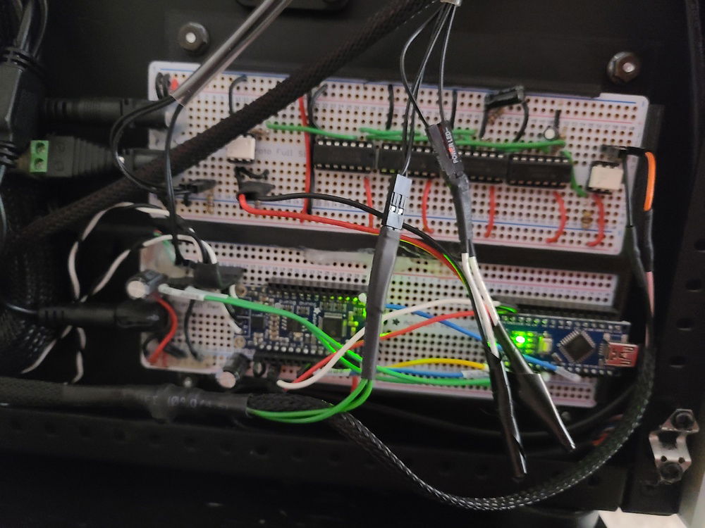 Arduino and Custom Logic for sound effects, lighting and xbox sync mod.
